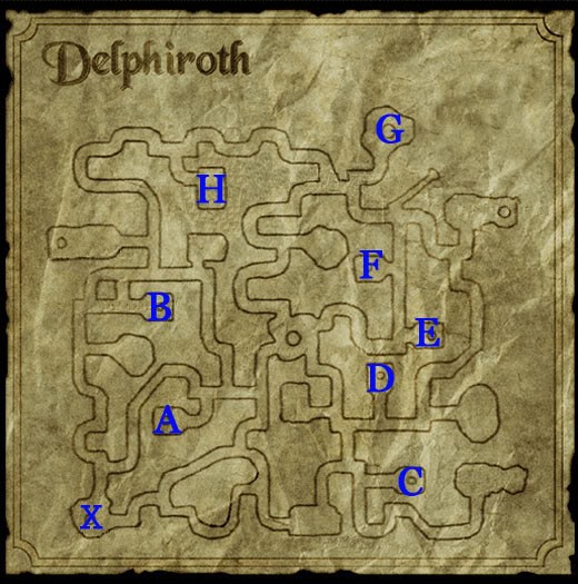 Delphiroth Floor 2 Map
