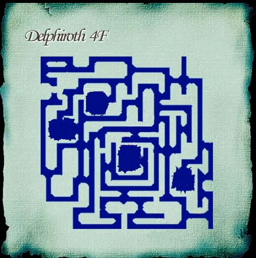Delphiroth Floor 4 Map