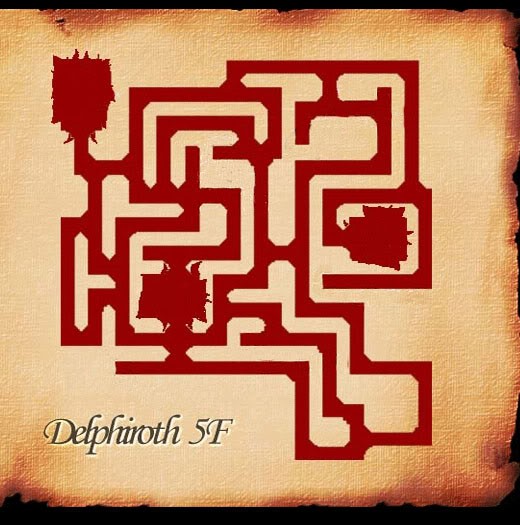 Delphiroth Floor 5 Map