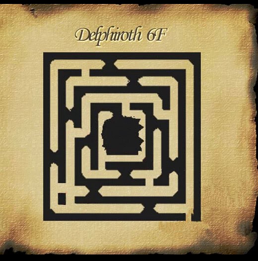 Delphiroth Floor 6 Map